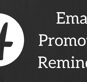 Email Promotion Reminders for Restaurants