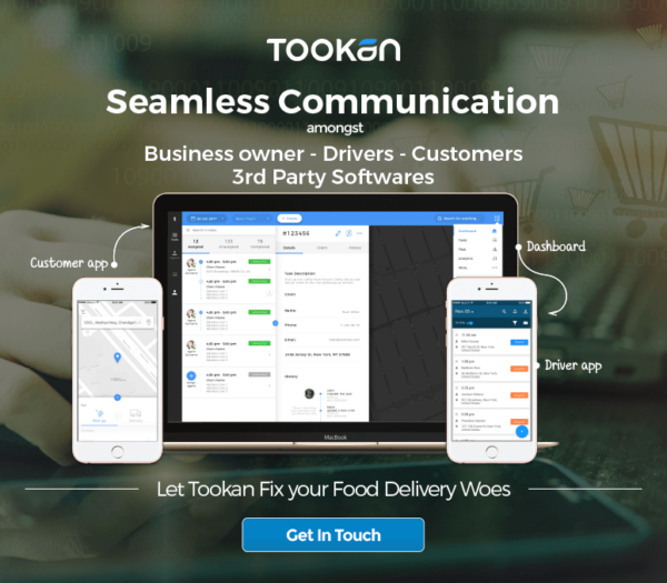 GloriaFood collabora con Tookan per una gestione efficiente delle consegne