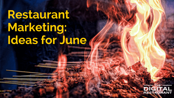 Idee di marketing del ristorante per giugno